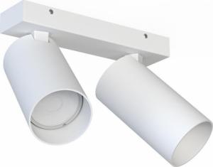 Lampa sufitowa Nowodvorski Lampa natynkowa 2-płomienna Mono 7810 biały downlight metalowy 1