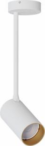 Lampa wisząca Nowodvorski Reflektorowa lampa sufitowa Mono 7670 nowoczesna tuba biała hol 1