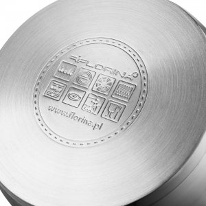 Florina ZESTAW GARNKÓW OLIVER INOX 8 CZ. (1,3L 1,8L 2,5L 4,5L +POKRYWKI) 5