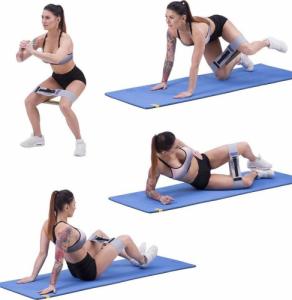 One Fitness Hip Band HB010 regulowany opór szary 1 szt. 3