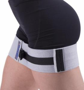 One Fitness Hip Band HB010 regulowany opór szary 1 szt. 4