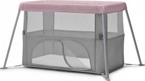 KinderKraft Łóżeczko turystyczne MOVI szaro-różowe 3