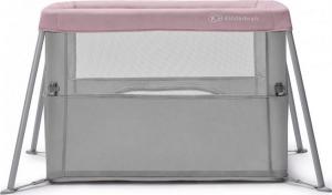 KinderKraft Łóżeczko turystyczne MOVI szaro-różowe 5