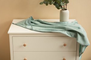 Sensillo OKRYCIE KĄPIELOWE RĘCZNIK KREPA MIŚ 100X100 MIĘTA 419/0963 4