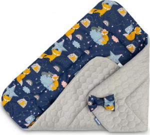 Sensillo ROŻEK VELVET GRANATOWY LISKI 75X75 42303/8908 3