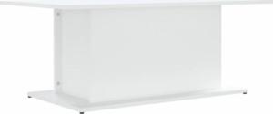vidaXL Stolik kawowy, biały, 102x55,5x40 cm, płyta wiórowa 2
