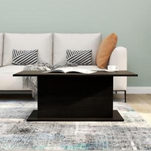 vidaXL Stolik kawowy, czarny, 102x55,5x40 cm, płyta wiórowa 4