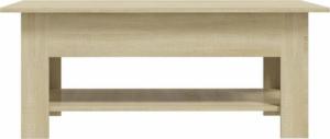 vidaXL Stolik kawowy, dąb sonoma, 102x55x42 cm, płyta wiórowa 5