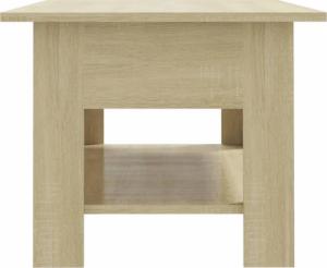 vidaXL Stolik kawowy, dąb sonoma, 102x55x42 cm, płyta wiórowa 6