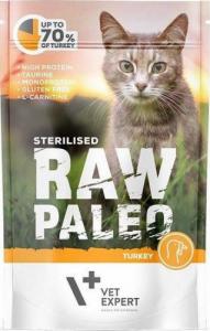 VetExpert VetExpert Raw Paleo STERILISED TURKEY 100g - Mokra Karma dla Kotów 68% MIĘSA Z INDYKA 1