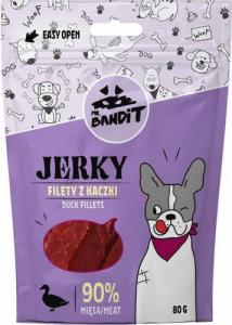 Mr Bandit Mr Bandit JERKY Filety z Kaczki 80g Naturalny Przysmak Dla Psa 1