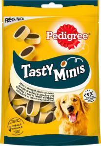 Pedigree Pedigree Tasty Minis 140g o smaku sera i wołowiny Przysmak dla psa (Mini Tasty Bites Cheesy) 1