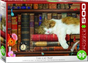 Eurographics PUZZLE 500 THE CAT NAP 6500-5545 1