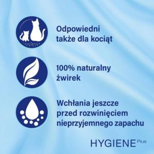Żwirek dla kota Catsan Hygiene Plus 20l żwirek dla kota 5