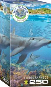 Eurographics PUZZLE 250 DOLPHINS 8251-5560 1
