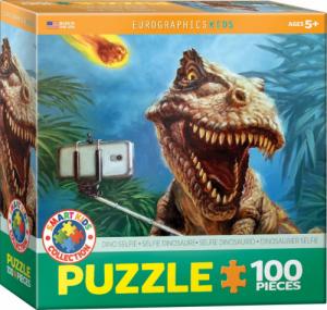 Eurographics PUZZLE 100 SMARTKIDS DINOSAURIER SELFIE BY L. 6100-5555 1