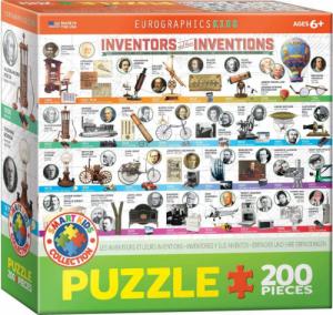 Eurographics Puzzle 100 Smartkids Inventors 6200-0724 - 1