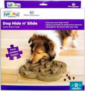 Outward Hound Nina Ottosson Dog Hide N Slide poziom 2 - gra edukacyjna dla psa 1