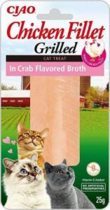 Inaba Foods Churu Chicken Fillet In Crab Broth 25g, przysmak dla kota 1