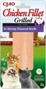 Inaba Foods Churu Chicken Fillet In Shrimp Broth 25g, przysmak dla kota 1