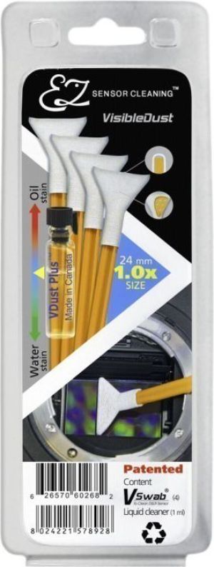 Visible Dust Zestaw czyszczący EZ Kit 1.0x 24 mm do matryc aparatów pomarańczowy (5695323) 1