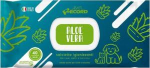 Record Italy Record Chusteczki New Aloe Vera 30szt. Antybakteryjne 1