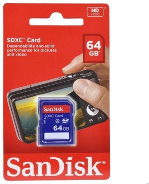Karta SanDisk SDXC 64 GB Class 4  (SDSDB-064G-B35) 2