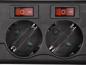 Listwa zasilająca Hama Socket Line przeciwprzepięciowa 6 gniazd 1.4 m czarna (121946) 2