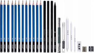 H&B Zestaw Ołówków Do Szkicowania Rysowania H&b / 25w1 1
