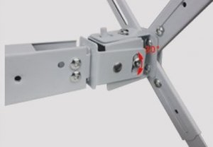 Uchwyt do projektorów Massa Uchwyt / Wieszak Na Projektor - Sufitowy / 12-65cm / Stal 6