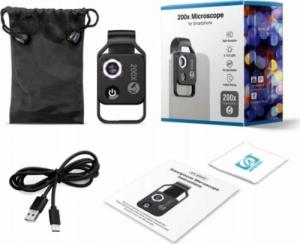 Apexel Obiektyw Mikroskop Cyfrowy Do Telefonu / Przybliżenie 200x / Apl-ms002 9