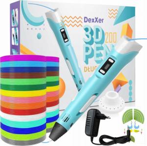 Długopis 3D Logit DŁUGOPIS 3D PEN + 200M WKŁADU + KSIĄŻKA 3D PEN+ 1
