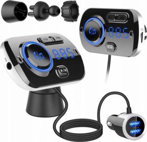 Transmiter FM Logit TRANSMITER FM BLUETOOTH 5.0 USB WIELOFUNKCYJNY 8w1 BC49BQ 1