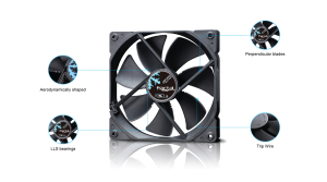 Wentylator Fractal Design Dynamic X2 GP-14 BLACK - FD-FAN-DYN-X2-GP14-BK 2