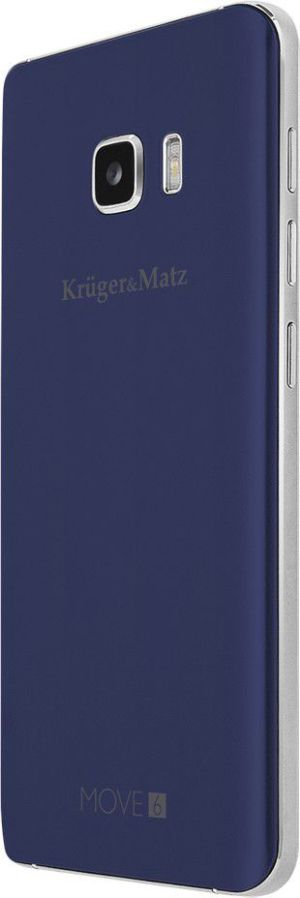 Smartfon Kruger&Matz 8 GB Dual SIM Niebieski  (KM0437-B) 3