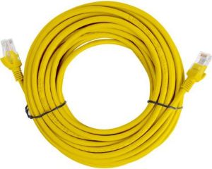 Lanberg RJ-45/RJ-45 kat.5e Żółty 20m (PCF5-10CC-2000-Y) 2