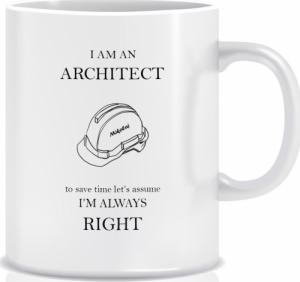 Mitzu Kubek z grafiką dla architekta (imię, architekt) 1