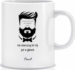 Mitzu Kubek z grafiką dla barbera (imię, włochate myśli) 1