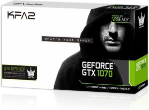 Karta graficzna KFA2 GeForce GTX 1070 Hall of Fame Edition 8GB GDDR5 (256 Bit) HDMI, DVI, 3xDP, BOX (70NSH6DHL2SK) 2