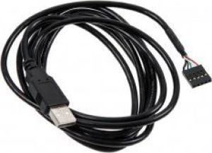 Aqua Computer USB zew. - USB wew., 2m, Czarny (53210) 2