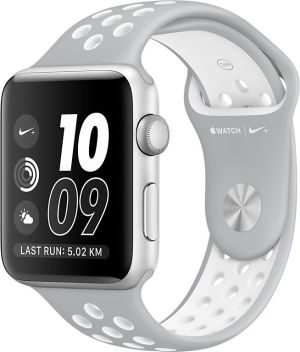 Smartwatch Apple Watch 2 Nike+ 38mm Srebrny  (MNNQ2MP/A) 1