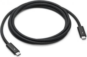 Kabel USB Apple USB-C - USB-C 1.8 m Czarny (MN713ZM/A) 1