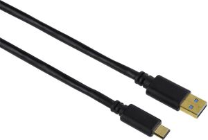 Kabel USB Hama USB-A - USB-C 0.75 m Czarny (001357350000) 1