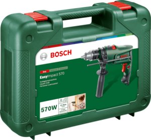 Wiertarka Bosch Bosch wiertatka udarowa EasyImpact 570 w walizce, uchwyt kluczykowy 3