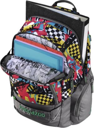 Coocazoo Plecak CarryLarry II Checkered Bolts 5