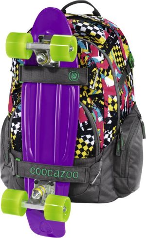Coocazoo Plecak CarryLarry II Checkered Bolts 8