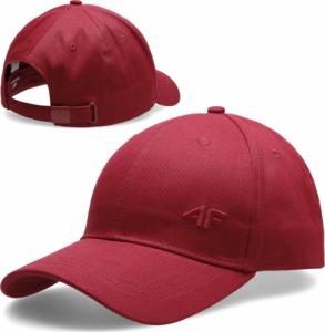 4f Czapka z daszkiem 4F H4L22-CAM001 61S H4L22-CAM001 61S czerwony L 3