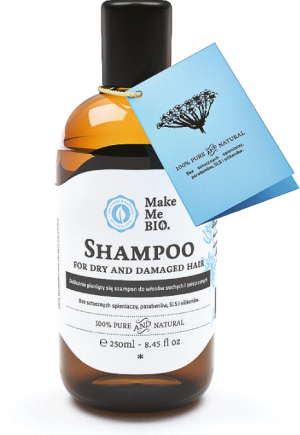 Make Me Bio Delikatnie pieniący się szampon do włosów suchych i zniszczonych 250ml 1