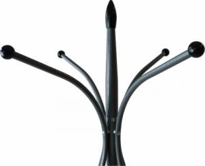 Topeshop WIESZAK NA UBRANIA STOJĄCY PODŁOGOWY MARBLE SZARY 3