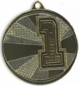 Tryumf Medal Stalowy Zloty Pierwsze Miejsce MMC29050/G 1